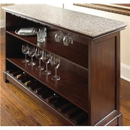 Bar Unit with Stone Top